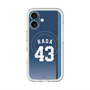 スリムプロテクションプレミアムケース with MagSafe［ 埼玉西武ライオンズ- #43 HADA - ビジター ］