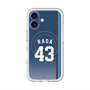 スリムプロテクションプレミアムケース with MagSafe［ 埼玉西武ライオンズ- #43 HADA - ビジター ］
