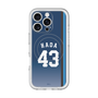 スリムプロテクションプレミアムケース with MagSafe［ 埼玉西武ライオンズ- #43 HADA - ビジター ］