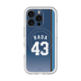 スリムプロテクションプレミアムケース with MagSafe［ 埼玉西武ライオンズ- #43 HADA - ビジター ］