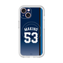 スリムプロテクションプレミアムケース with MagSafe［ 埼玉西武ライオンズ- #53 MAKINO - ビジター ］
