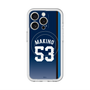 スリムプロテクションプレミアムケース with MagSafe［ 埼玉西武ライオンズ- #53 MAKINO - ビジター ］