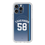 スリムプロテクションプレミアムケース with MagSafe［ 埼玉西武ライオンズ- #58 NAKAMURA - ビジター ］