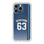 スリムプロテクションプレミアムケース with MagSafe［ 埼玉西武ライオンズ- #63 HASEGAWA - ビジター ］