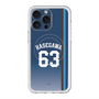 スリムプロテクションプレミアムケース with MagSafe［ 埼玉西武ライオンズ- #63 HASEGAWA - ビジター ］