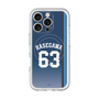 スリムプロテクションプレミアムケース with MagSafe［ 埼玉西武ライオンズ- #63 HASEGAWA - ビジター ］
