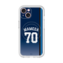 スリムプロテクションプレミアムケース with MagSafe［ 埼玉西武ライオンズ- #70 MAMEDA - ビジター ］