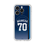 スリムプロテクションプレミアムケース with MagSafe［ 埼玉西武ライオンズ- #70 MAMEDA - ビジター ］