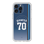 スリムプロテクションプレミアムケース with MagSafe［ 埼玉西武ライオンズ- #70 MAMEDA - ビジター ］