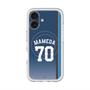 スリムプロテクションプレミアムケース with MagSafe［ 埼玉西武ライオンズ- #70 MAMEDA - ビジター ］