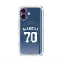 スリムプロテクションプレミアムケース with MagSafe［ 埼玉西武ライオンズ- #70 MAMEDA - ビジター ］