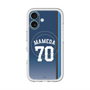 スリムプロテクションプレミアムケース with MagSafe［ 埼玉西武ライオンズ- #70 MAMEDA - ビジター ］