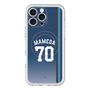 スリムプロテクションプレミアムケース with MagSafe［ 埼玉西武ライオンズ- #70 MAMEDA - ビジター ］