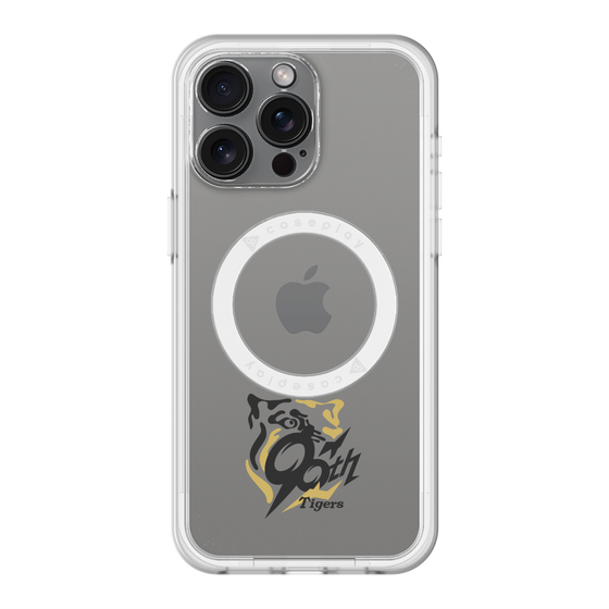 スリムプロテクションプレミアムケース with MagSafe［ 阪神タイガース - 90周年ロゴ ］