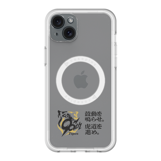 スリムプロテクションプレミアムケース with MagSafe［ 阪神タイガース - 90周年ロゴ - キャッチコピー ］