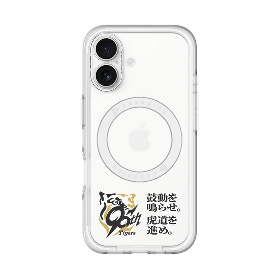 スリムプロテクションプレミアムケース with MagSafe［ 阪神タイガース - 90周年ロゴ - キャッチコピー ］
