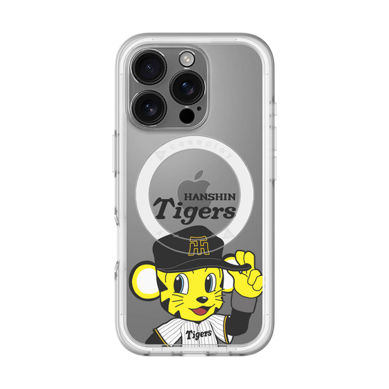 スリムプロテクションプレミアムケース with MagSafe［ 阪神タイガース - トラッキー ］