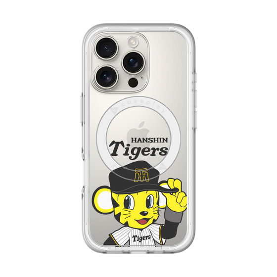スリムプロテクションプレミアムケース with MagSafe［ 阪神タイガース - トラッキー ］