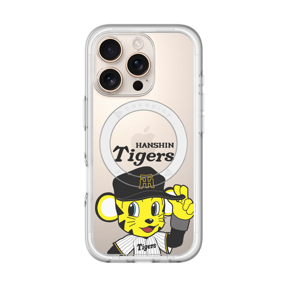 スリムプロテクションプレミアムケース with MagSafe［ 阪神タイガース - トラッキー ］