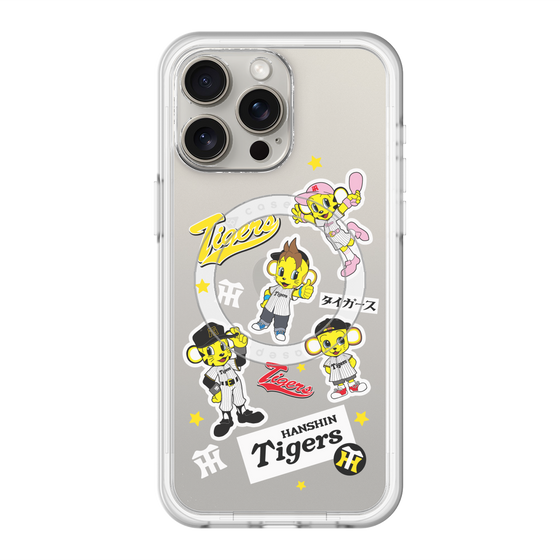 スリムプロテクションプレミアムケース with MagSafe［ 阪神タイガース - ステッカー ］