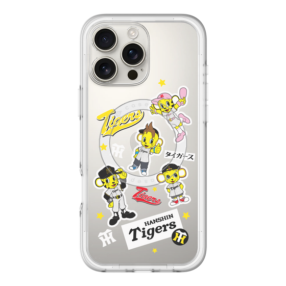 スリムプロテクションプレミアムケース with MagSafe［ 阪神タイガース - ステッカー ］