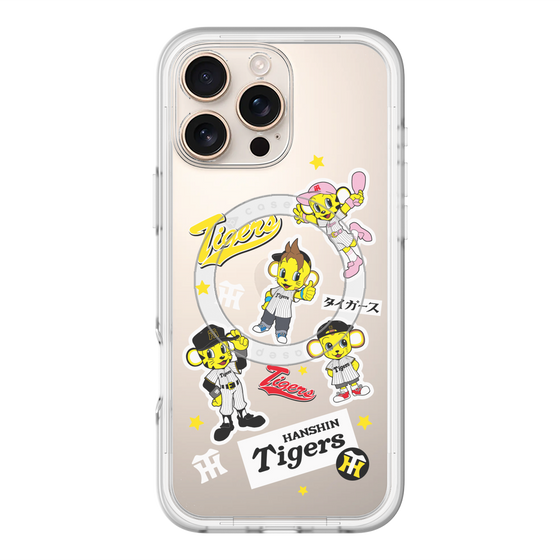 スリムプロテクションプレミアムケース with MagSafe［ 阪神タイガース - ステッカー ］