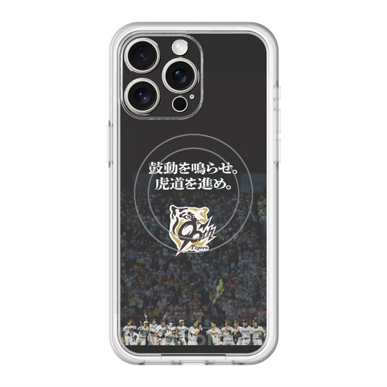 スリムプロテクションプレミアムケース with MagSafe［ 阪神タイガース - 90周年ロゴ - ビジュアル ］