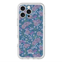 スリムプロテクションプレミアムケース with MagSafe［ 日比谷花壇 - FloralSymphony - ネイビー ］
