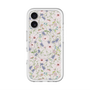 スリムプロテクションプレミアムケース with MagSafe［ 日比谷花壇 - FloralSymphony - ベージュ ］