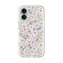 スリムプロテクションプレミアムケース with MagSafe［ 日比谷花壇 - FloralSymphony - ベージュ ］