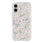 スリムプロテクションプレミアムケース with MagSafe［ 日比谷花壇 - FloralSymphony - ベージュ ］