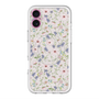 スリムプロテクションプレミアムケース with MagSafe［ 日比谷花壇 - FloralSymphony - ベージュ ］