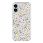 スリムプロテクションプレミアムケース with MagSafe［ 日比谷花壇 - FloralSymphony - ベージュ ］
