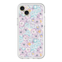 スリムプロテクションプレミアムケース with MagSafe［ 日比谷花壇 - HarmonyinBloom - パープル ］