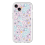 スリムプロテクションプレミアムケース with MagSafe［ 日比谷花壇 - HarmonyinBloom - パープル ］