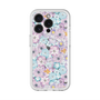 スリムプロテクションプレミアムケース with MagSafe［ 日比谷花壇 - HarmonyinBloom - パープル ］