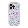 スリムプロテクションプレミアムケース with MagSafe［ 日比谷花壇 - HarmonyinBloom - パープル ］