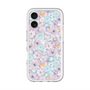 スリムプロテクションプレミアムケース with MagSafe［ 日比谷花壇 - HarmonyinBloom - パープル ］