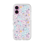 スリムプロテクションプレミアムケース with MagSafe［ 日比谷花壇 - HarmonyinBloom - パープル ］