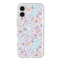 スリムプロテクションプレミアムケース with MagSafe［ 日比谷花壇 - HarmonyinBloom - パープル ］