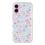 スリムプロテクションプレミアムケース with MagSafe［ 日比谷花壇 - HarmonyinBloom - パープル ］