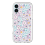 スリムプロテクションプレミアムケース with MagSafe［ 日比谷花壇 - HarmonyinBloom - パープル ］