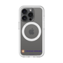 スリムプロテクションプレミアムケース with MagSafe［ クリアソン新宿 - 横組みロゴ1 ］