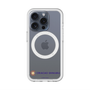 スリムプロテクションプレミアムケース with MagSafe［ クリアソン新宿 - 横組みロゴ1 ］