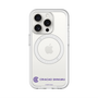 スリムプロテクションプレミアムケース with MagSafe［ クリアソン新宿 - 横組みロゴ2 ］