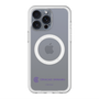 スリムプロテクションプレミアムケース with MagSafe［ クリアソン新宿 - 横組みロゴ2 ］