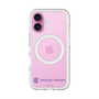 スリムプロテクションプレミアムケース with MagSafe［ クリアソン新宿 - 横組みロゴ2 ］