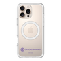 スリムプロテクションプレミアムケース with MagSafe［ クリアソン新宿 - 横組みロゴ2 ］