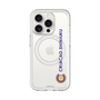 スリムプロテクションプレミアムケース with MagSafe［ クリアソン新宿 - 縦組ロゴ1 ］