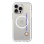 スリムプロテクションプレミアムケース with MagSafe［ クリアソン新宿 - 縦組ロゴ1 ］